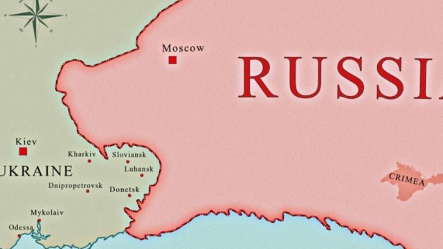 "Nienasycona" Rosja jako niedźwiedź. Połknie wschodnią Ukrainę?
